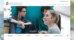 Desktop Screenshot of nymphenburger-schulen.de